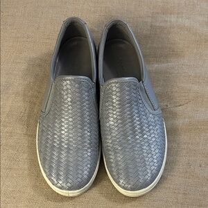 Gray Ecco women’s Woven Slip-On